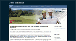 Desktop Screenshot of gibbshaller.com